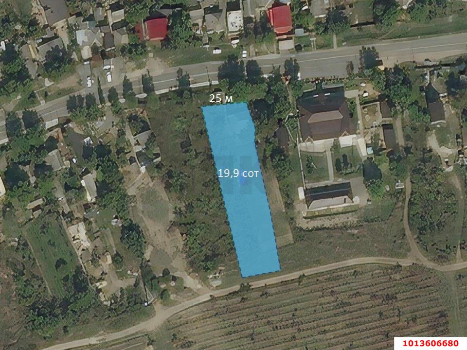 Фото №3: Земельный участок 19.91 сот. - Сукко, Прикубанский внутригородской округ, мкр. жилой комплекс Самолёт-5, ул. Советская, 139