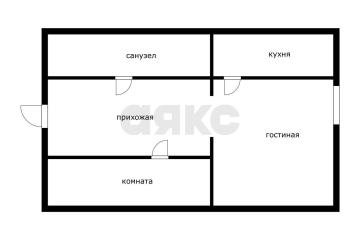 Фото №4: 2-комнатная квартира 38 м² - Российский, мкр. Прикубанский внутригородской округ, ул. Тепличная