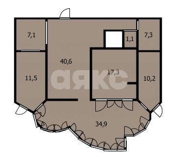 Фото №20: 2-комнатная квартира 130 м² - Анапа, ЖК Крымский Вал, жилой комплекс Крымский Вал, мкр. жилой комплекс Крымский Вал, ул. Крымская, 272