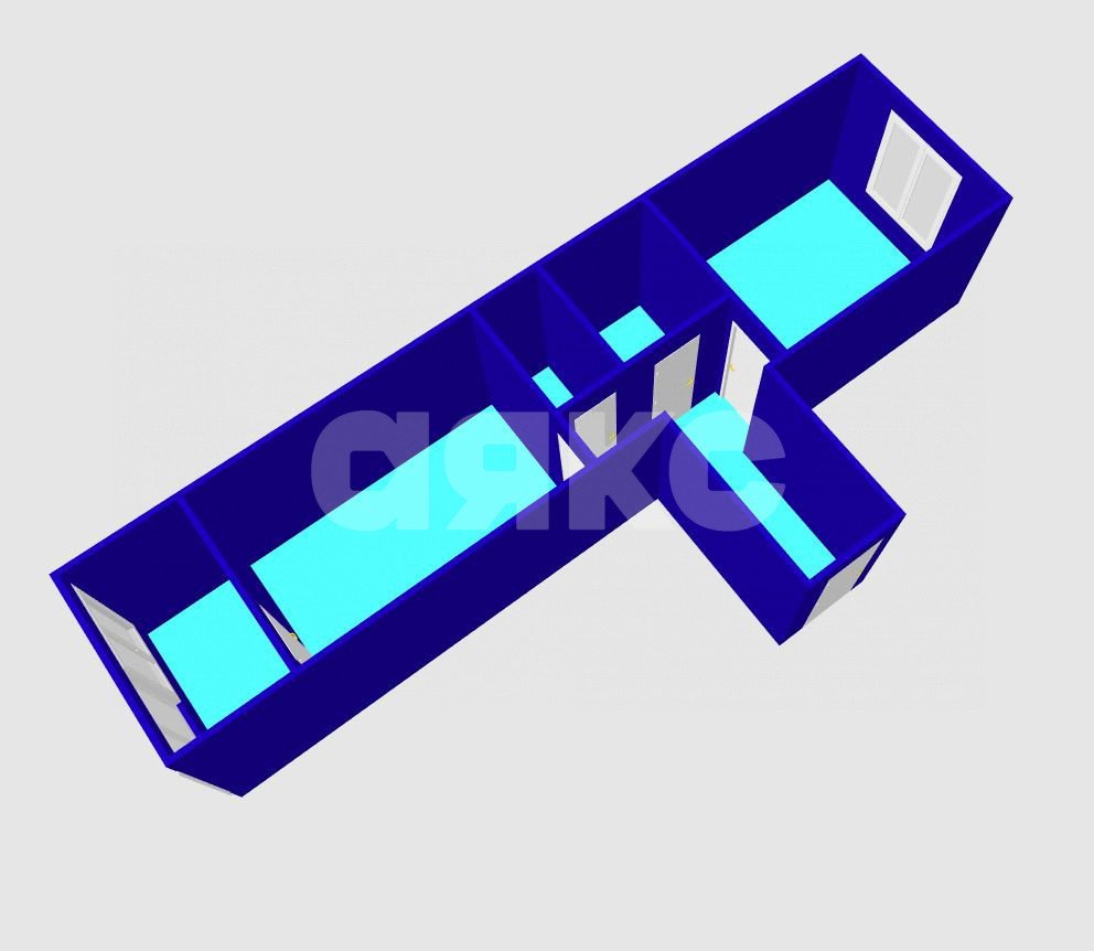 Фото №16: 1-комнатная квартира 47 м² - Анапа, ЖК Тургеневский, жилой комплекс Тургеневский, Парковый, мкр. жилой комплекс Тургеневский, ул. Шевченко, 288Б
