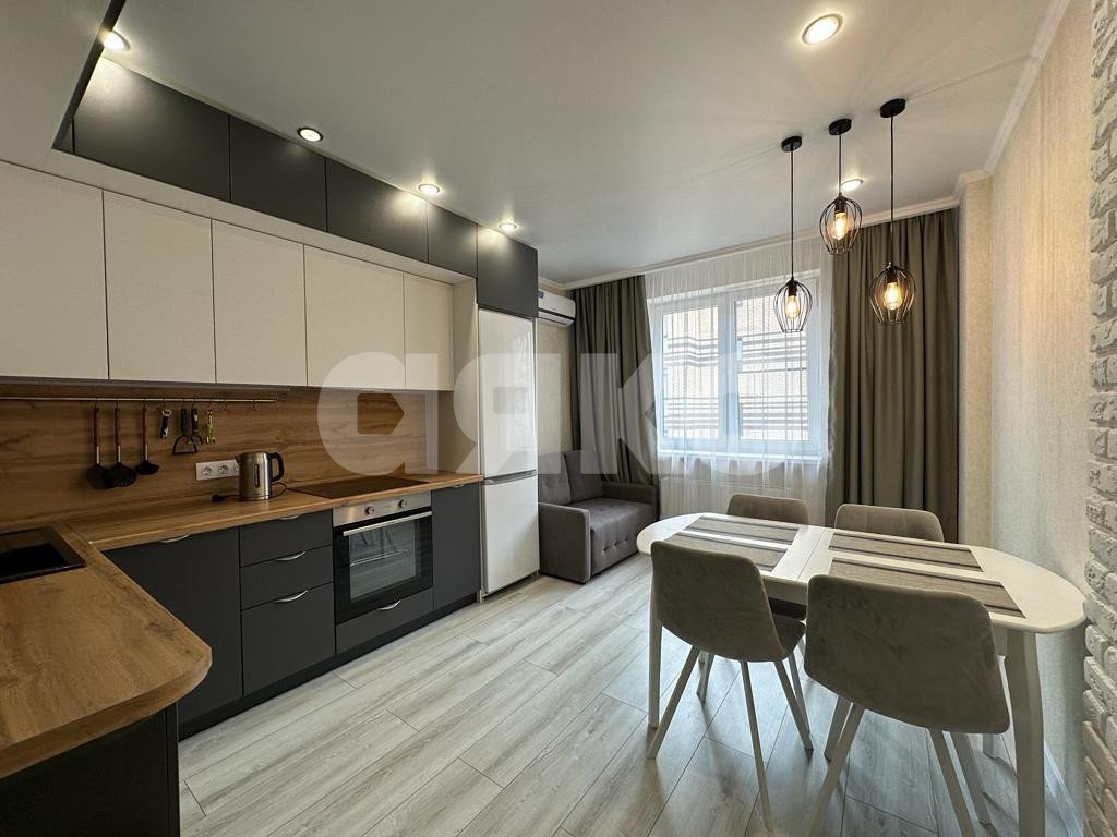 Фото №1: 1-комнатная квартира 46 м² - Анапа, мкр. жилой комплекс Бельведер, ул. Таманская, 121к11