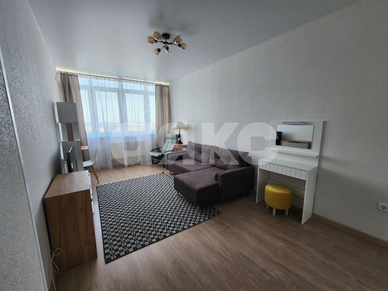 Фото №6: 1-комнатная квартира 38 м² - Анапа, 12-й, мкр. 12-й, 36А