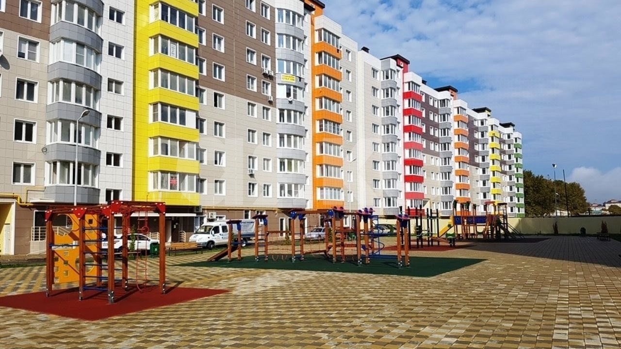 Фото №1: 2-комнатная квартира 69 м² - Анапа, Парковый, мкр. жилой комплекс Радуга, ул. Парковая, 64Ак5