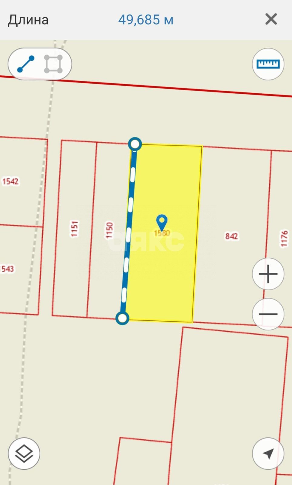 Фото №7: Земельный участок под ИЖС 10 сот. - Красный Курган, ул. Садовая, 98