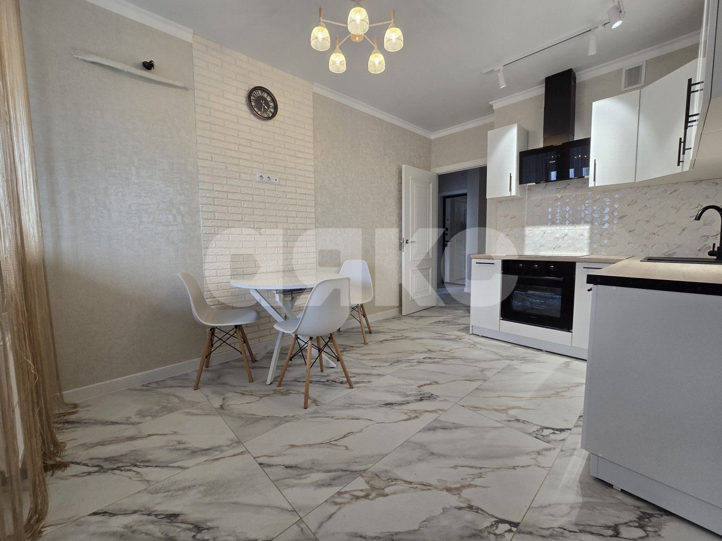 Фото №12: 1-комнатная квартира 35 м² - Анапа, 3Б, жилой комплекс Горизонт, 3Б, мкр. жилой комплекс Горизонт, ул. Ленина, 173Ак1