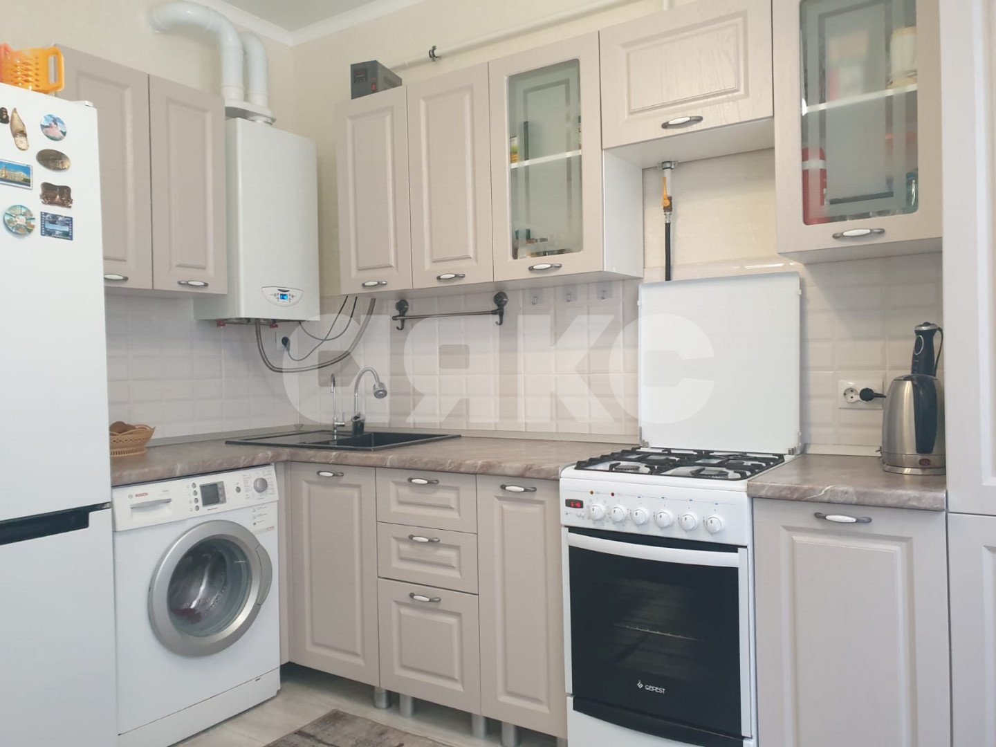 Фото №5: 1-комнатная квартира 37 м² - Анапа, ЖК Лазурный, Алексеевка, жилой комплекс Лазурный, Алексеевка, мкр. жилой комплекс Лазурный, ул. Крестьянская, 27к3