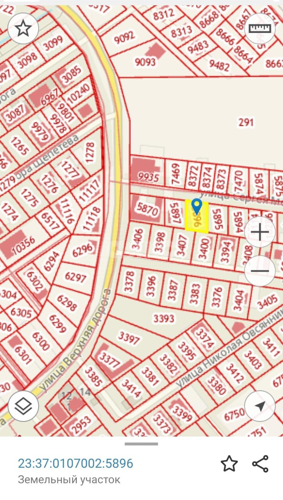 Фото №9: Земельный участок под ИЖС 5 сот. - Анапа, ул. Сергея Молчанова, 6