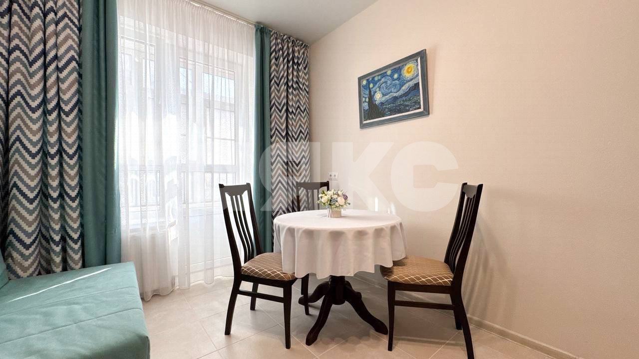 Фото №3: 1-комнатная квартира 43 м² - Анапа, жилой комплекс Резиденция Высокий Берег, мкр. жилой комплекс Резиденция Высокий Берег, ул. Ивана Голубца, 147