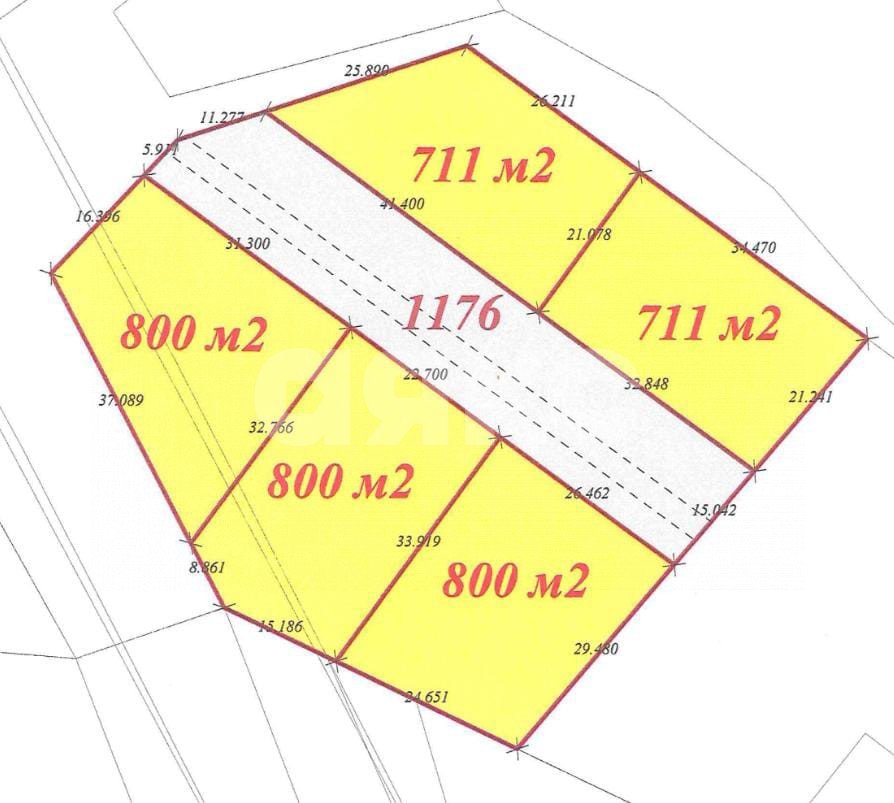 Фото №5: Земельный участок под ИЖС 7.11 сот. - Сукко, ул. Утришская, 105