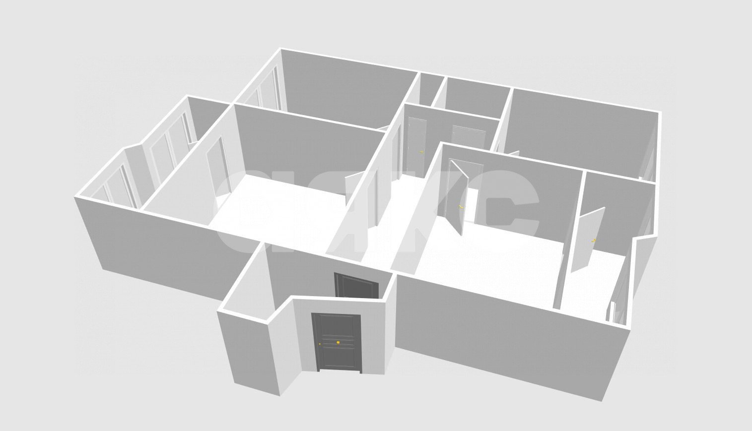 Фото №19: 3-комнатная квартира 88 м² - Анапа, 12-й, мкр. 12-й, ул. Стахановская, 13