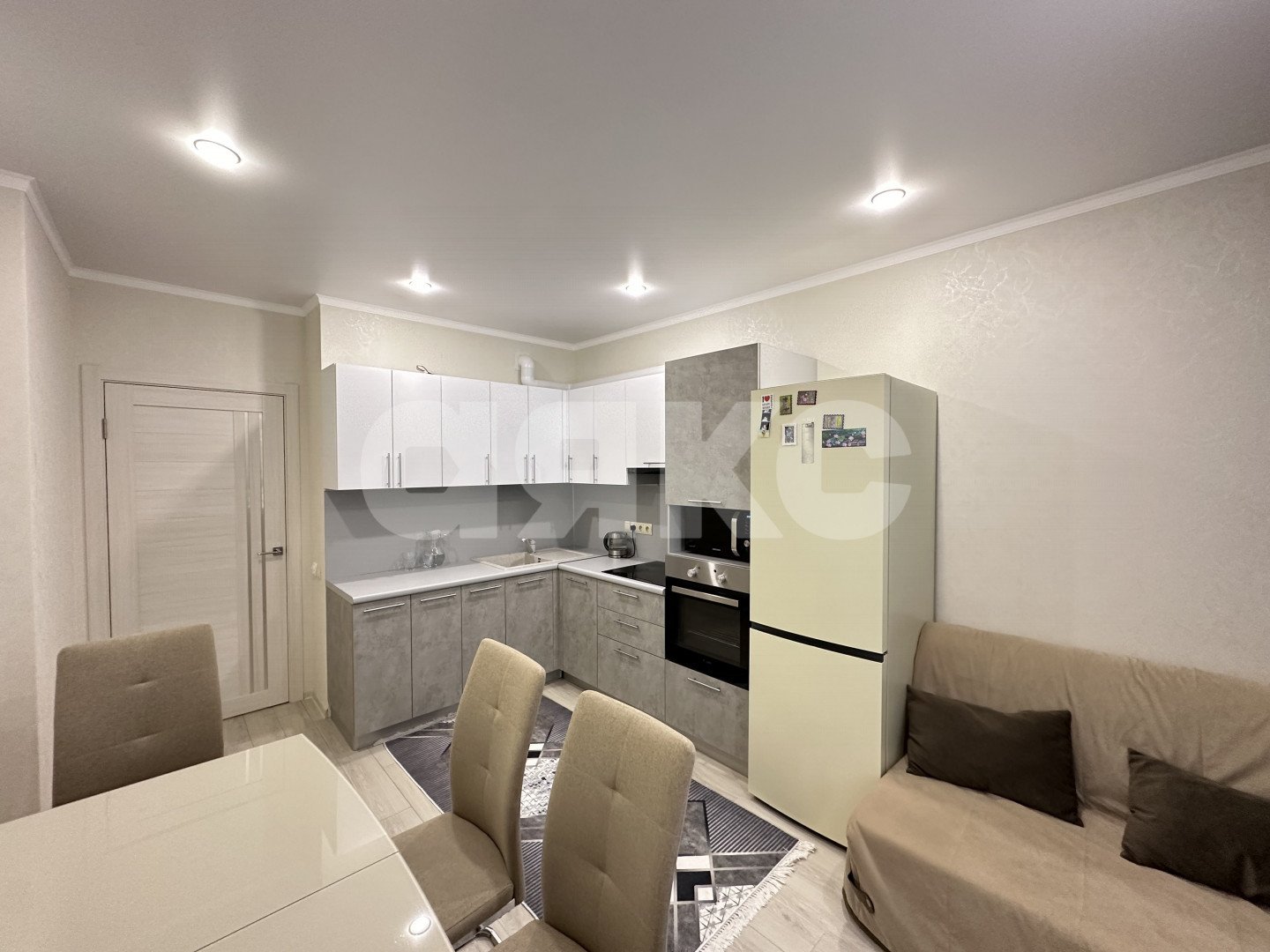 Фото №3: 1-комнатная квартира 47 м² - Анапа, мкр. жилой комплекс Бельведер, ул. Таманская, 121к14