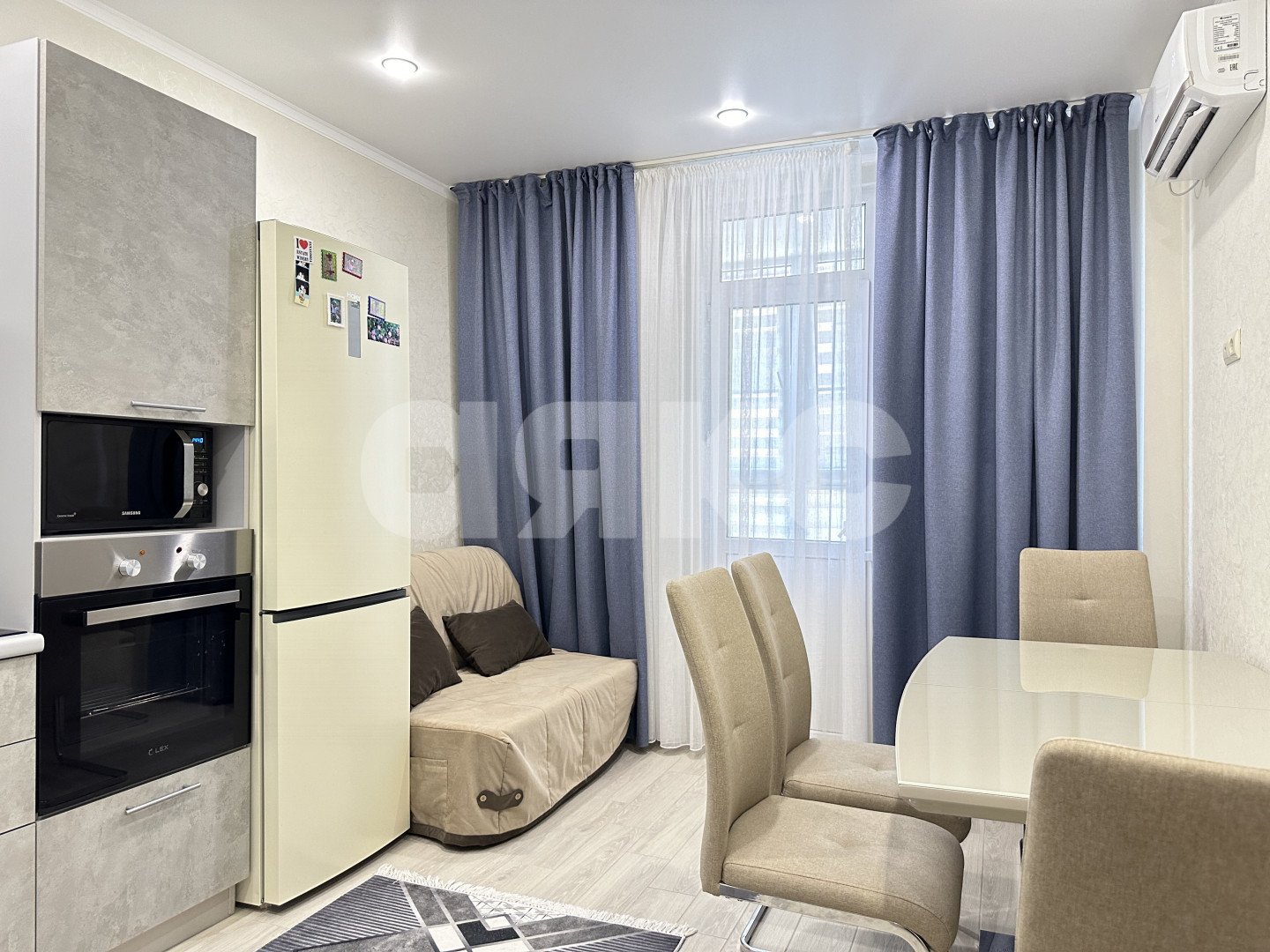 Фото №7: 1-комнатная квартира 47 м² - Анапа, мкр. жилой комплекс Бельведер, ул. Таманская, 121к14