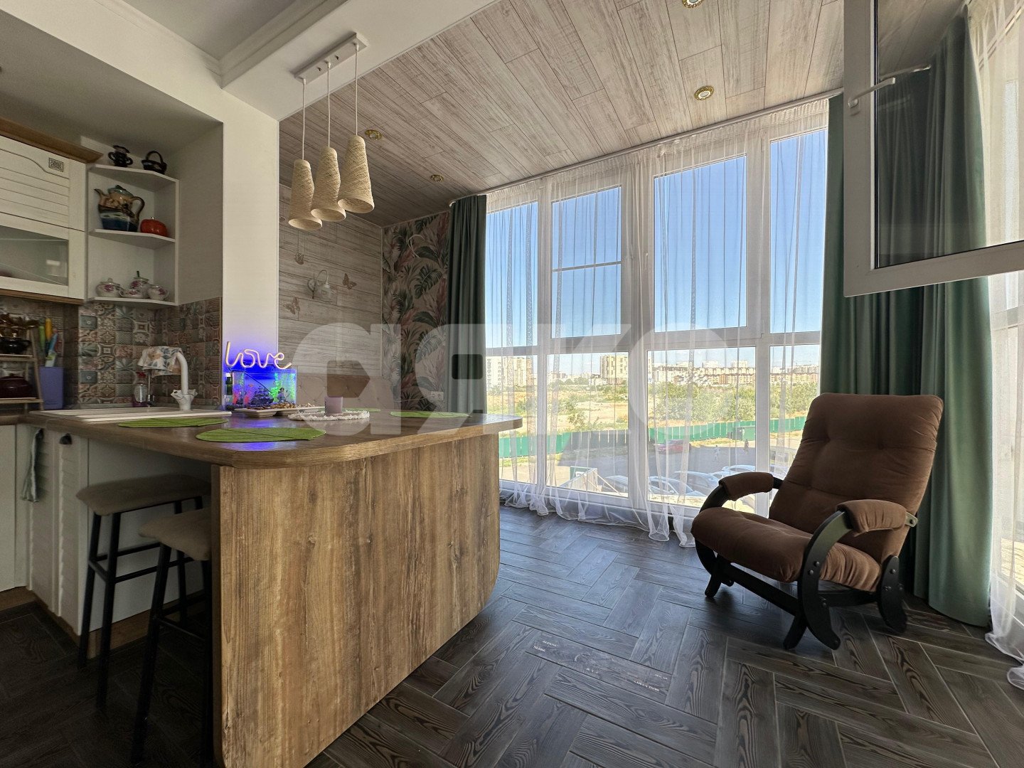 Фото №8: 2-комнатная квартира 57 м² - Анапа, жилой комплекс Бельведер, мкр. жилой комплекс Бельведер, ул. Таманская, 121к1