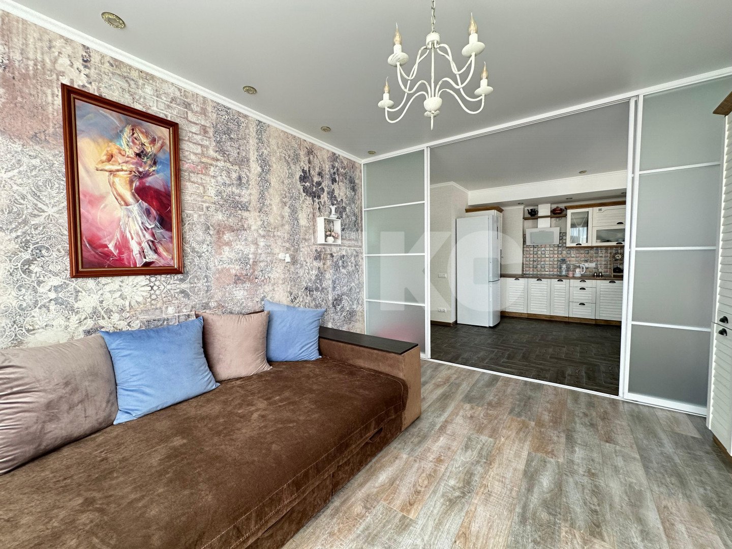 Фото №4: 2-комнатная квартира 57 м² - Анапа, жилой комплекс Бельведер, мкр. жилой комплекс Бельведер, ул. Таманская, 121к1