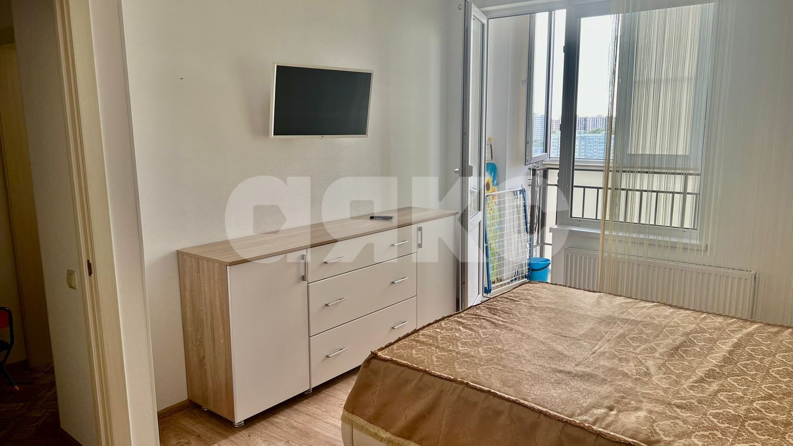 Фото №3: 1-комнатная квартира 33 м² - Анапа, жилой комплекс Раз-Два-Три, Парковый, Парковый, мкр. жилой комплекс Раз-Два-Три, ул. Анапское шоссе, 24к2