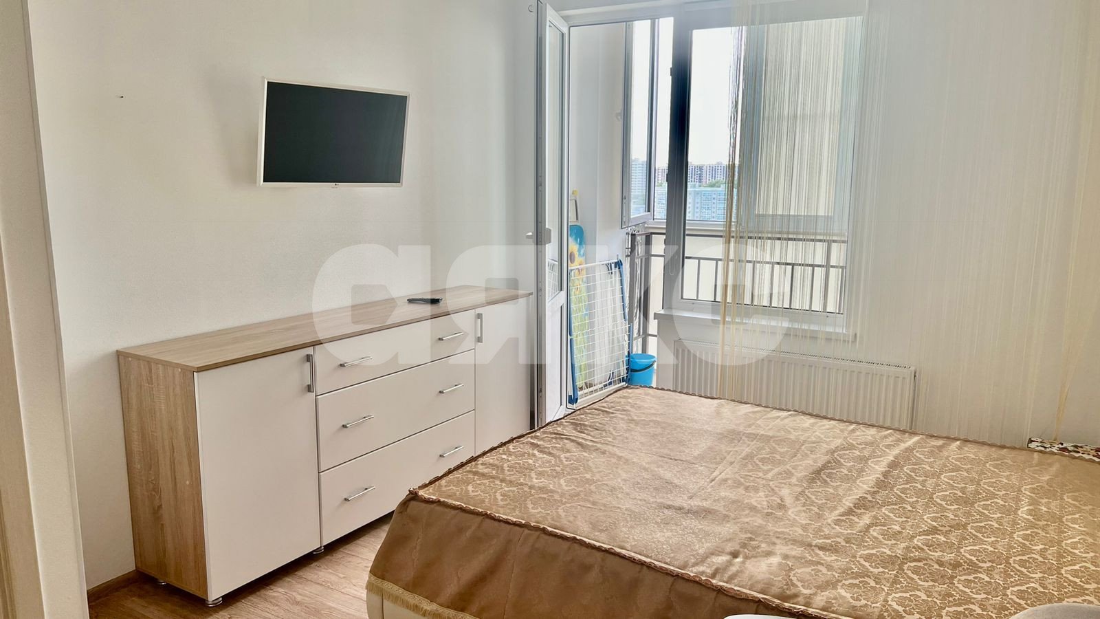 Фото №2: 1-комнатная квартира 33 м² - Анапа, жилой комплекс Раз-Два-Три, Парковый, Парковый, мкр. жилой комплекс Раз-Два-Три, ул. Анапское шоссе, 24к2