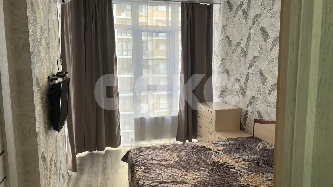 Фото №1: 1-комнатная квартира 36 м² - Анапа, Парковый, жилой комплекс Чёрное море, Парковый, мкр. жилой комплекс Чёрное море, ул. Анапское шоссе, 30к3