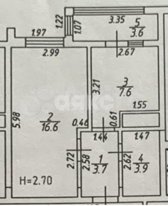 Фото №13: 1-комнатная квартира 36 м² - Анапа, ЖК Радуга, Парковый, жилой комплекс Радуга, Парковый, мкр. жилой комплекс Радуга, ул. Парковая, 64к5