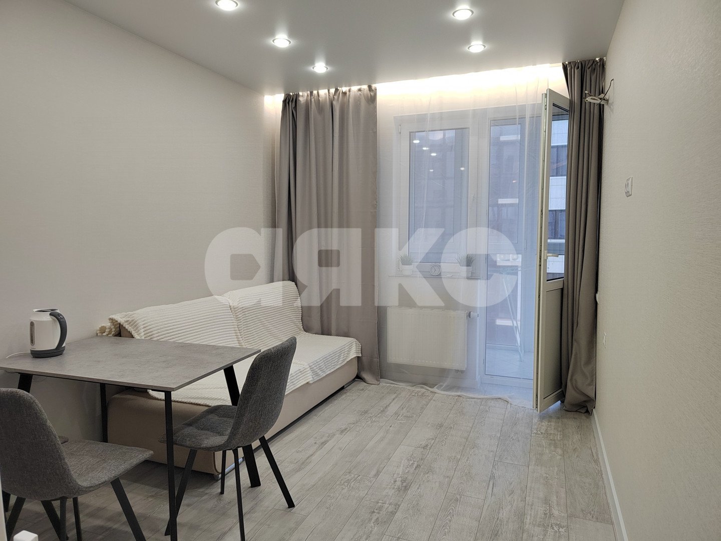 Фото №6: 1-комнатная квартира 45 м² - Анапа, 3А, жилой комплекс Приоритет, 3А, мкр. жилой комплекс Приоритет, ул. Омелькова, 93