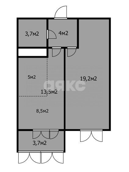 Фото №42: 1-комнатная квартира 44 м² - Анапа, 3А, жилой комплекс Приоритет, 3А, мкр. жилой комплекс Приоритет, ул. Омелькова, 93