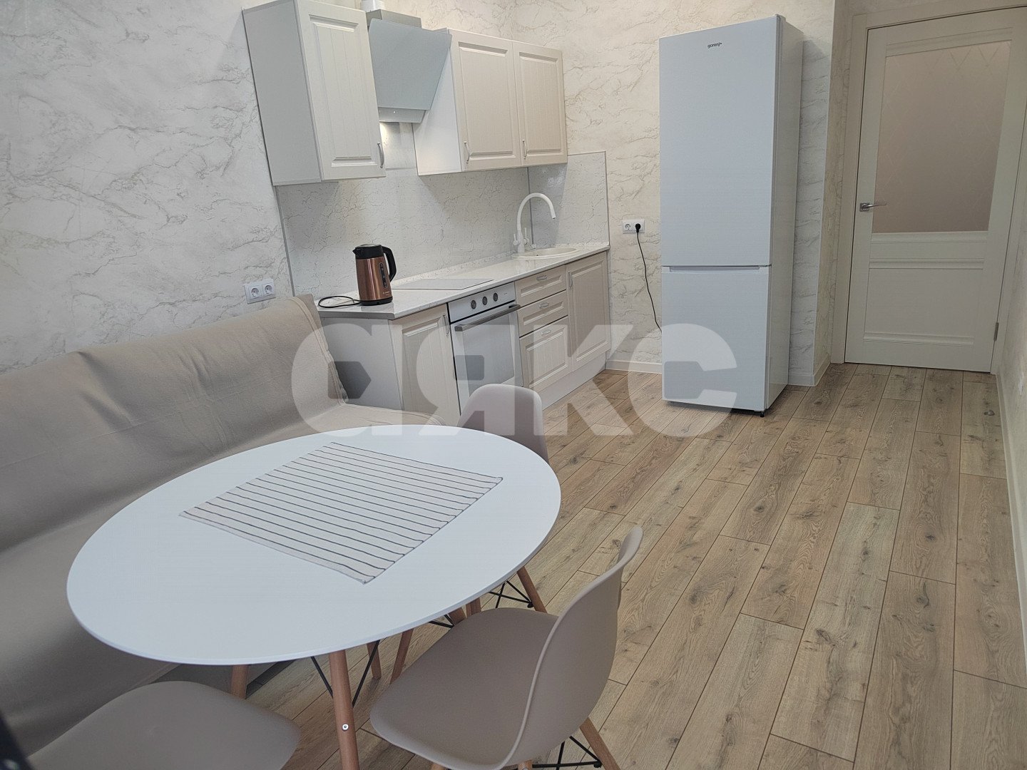 Фото №6: 1-комнатная квартира 44 м² - Анапа, 3А, жилой комплекс Приоритет, 3А, мкр. жилой комплекс Приоритет, ул. Омелькова, 93