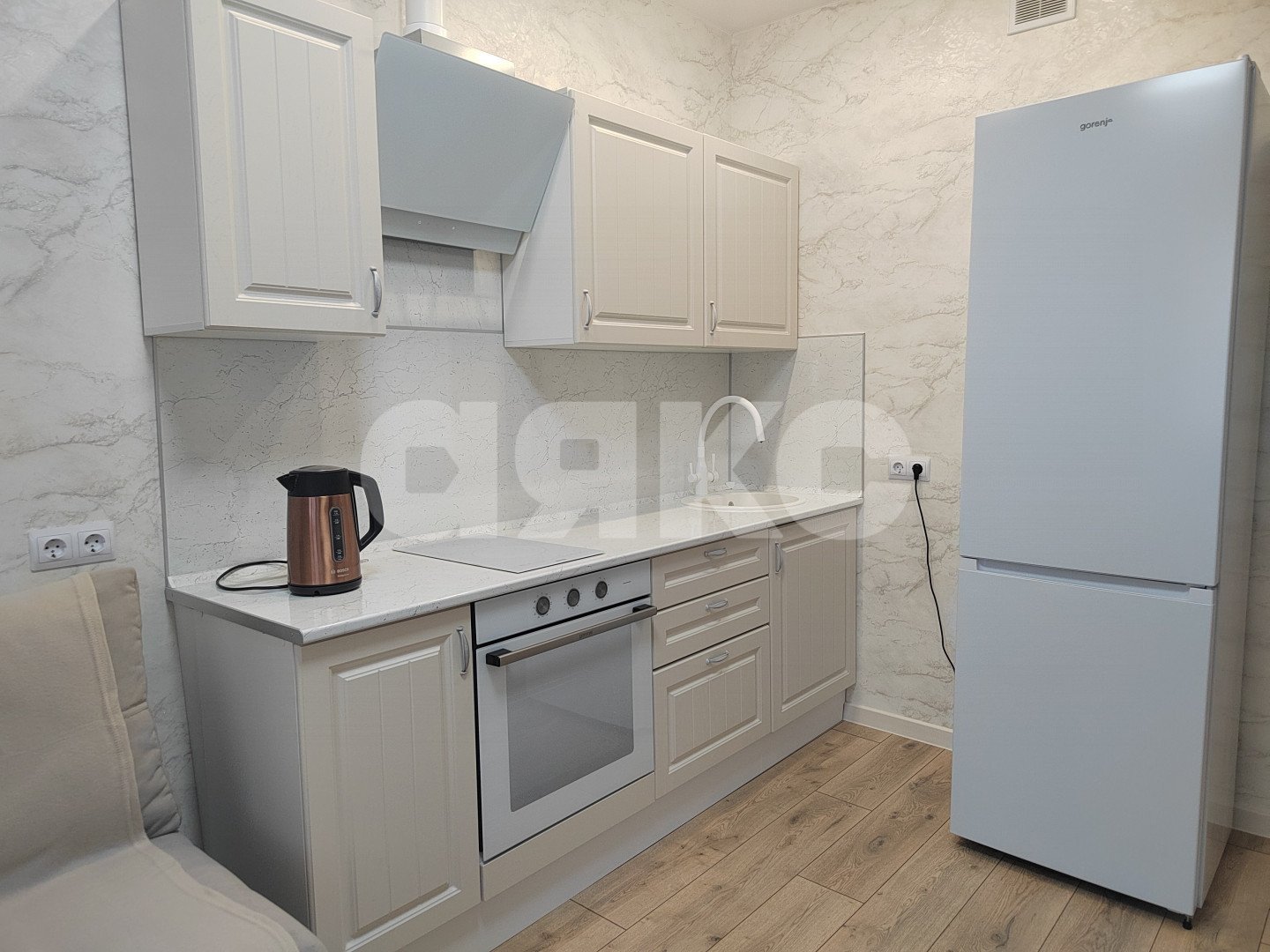 Фото №9: 1-комнатная квартира 44 м² - Анапа, 3А, жилой комплекс Приоритет, 3А, мкр. жилой комплекс Приоритет, ул. Омелькова, 93