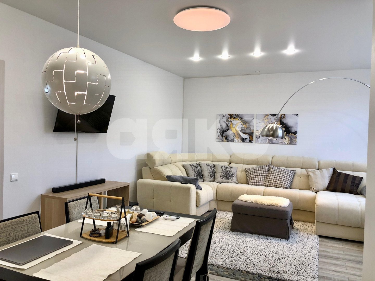 Фото №2: 1-комнатная квартира 55 м² - Сукко, Парковый, жилой комплекс Холидей Хаус, мкр. жилой комплекс Холидей Хаус, ул. Мирная, 11к1