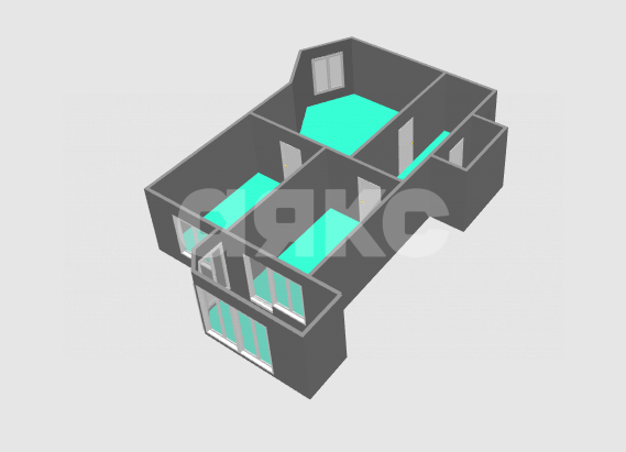 Фото №25: 2-комнатная квартира 60 м² - Анапа, Парковый, жилой комплекс Чёрное море, Парковый, мкр. жилой комплекс Чёрное море, ул. Анапское шоссе, 30к2