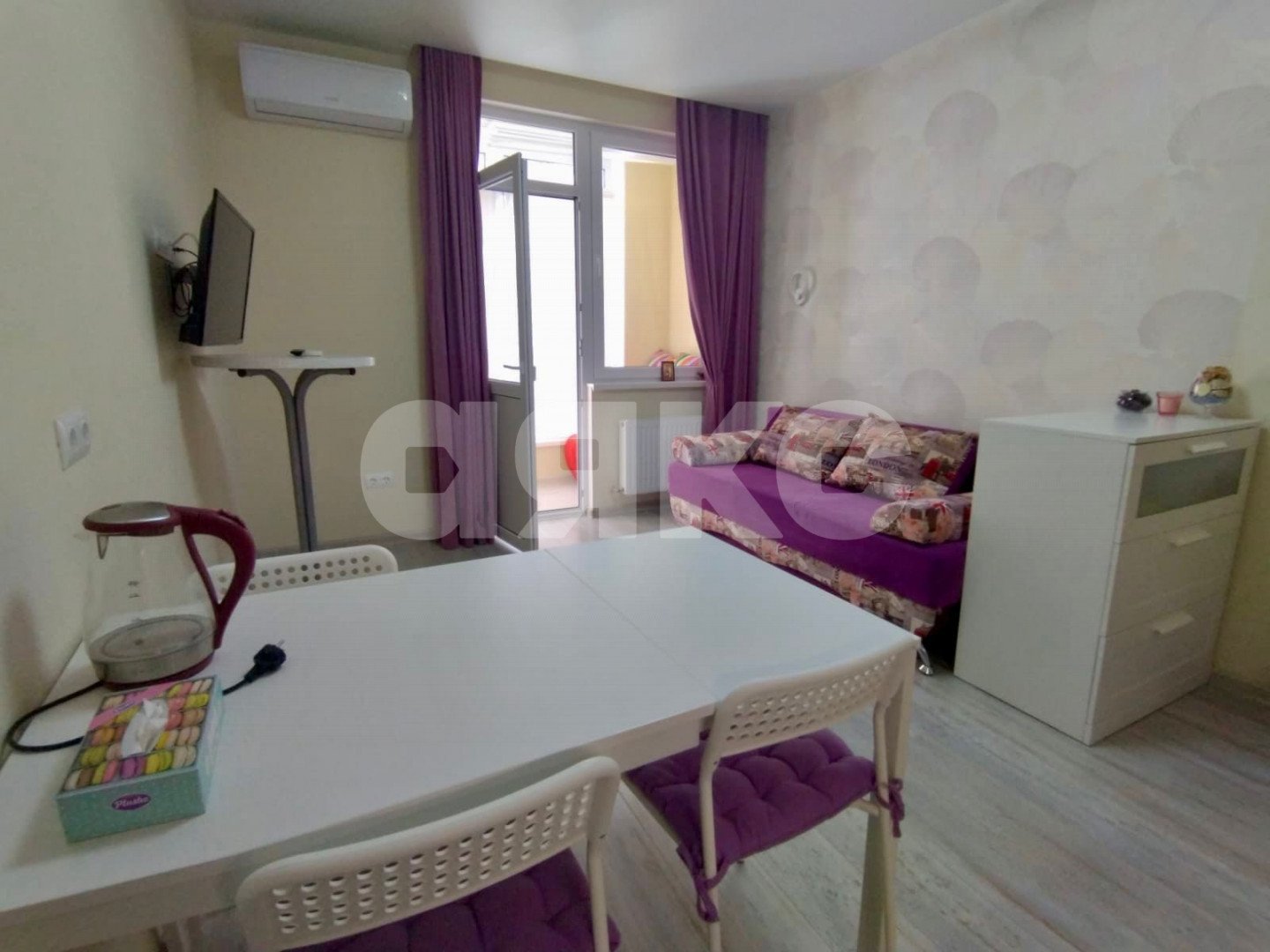 Фото №3: Студия 25 м² - Анапа, жилой комплекс Бельведер, мкр. жилой комплекс Бельведер, ул. Таманская, 121к15