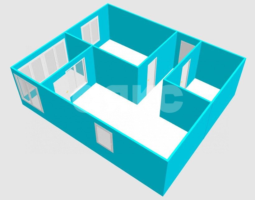 Фото №14: 1-комнатная квартира 37 м² - Анапа, жилой комплекс Кавказ, мкр. жилой комплекс Кавказ, ул. Верхняя Дорога, 151к2