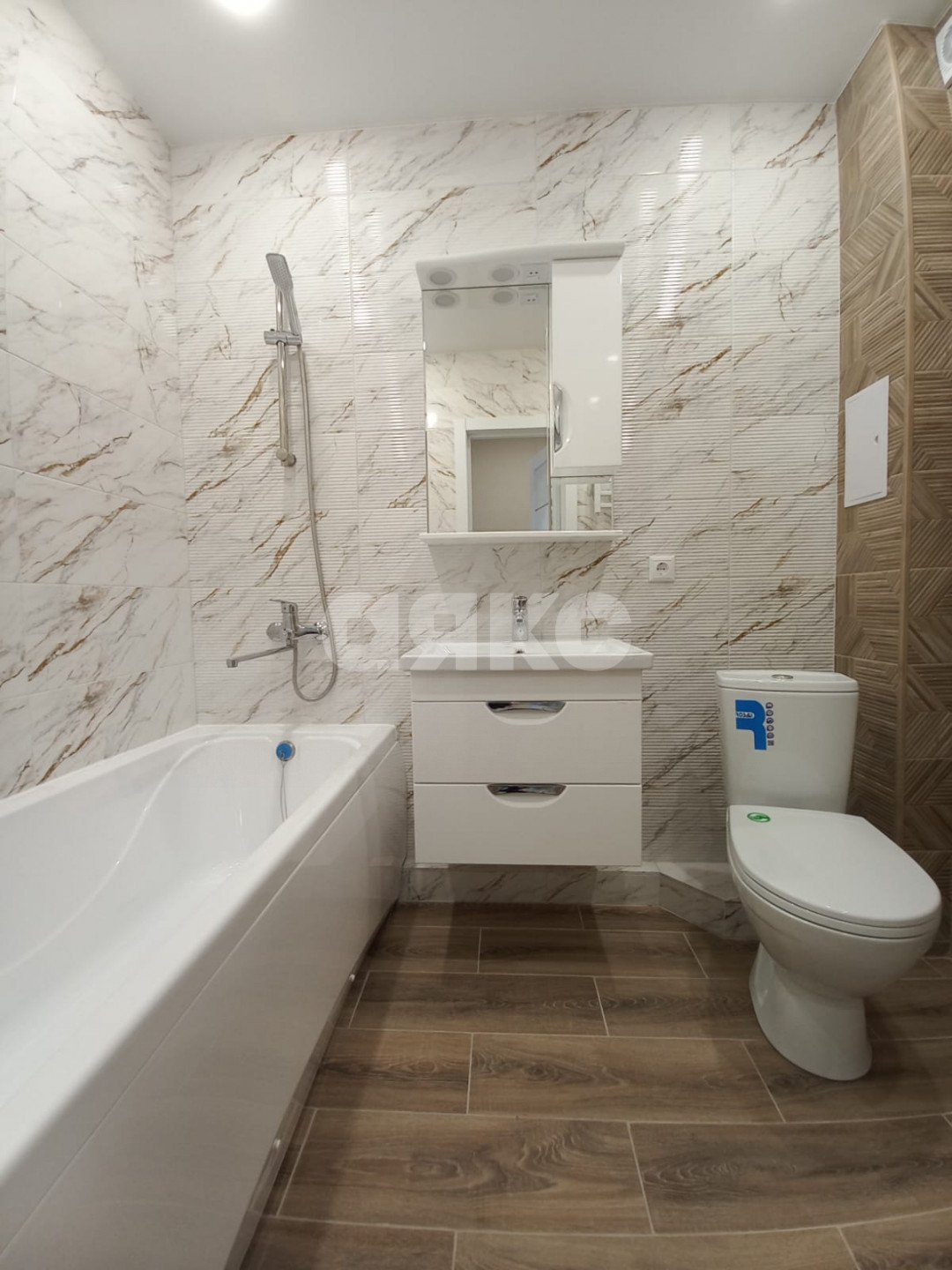 Фото №3: 1-комнатная квартира 35 м² - Анапа, жилой комплекс Трио-комфорт, мкр. жилой комплекс Трио-комфорт, ул. Рождественская, 55к2