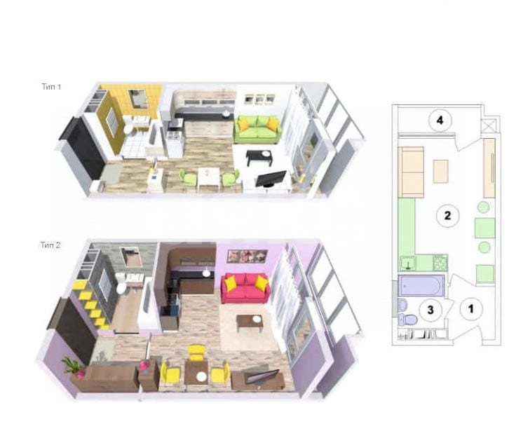 Фото №17: 1-комнатная квартира 35 м² - Анапа, жилой комплекс Трио-комфорт, мкр. жилой комплекс Трио-комфорт, ул. Рождественская, 55к2
