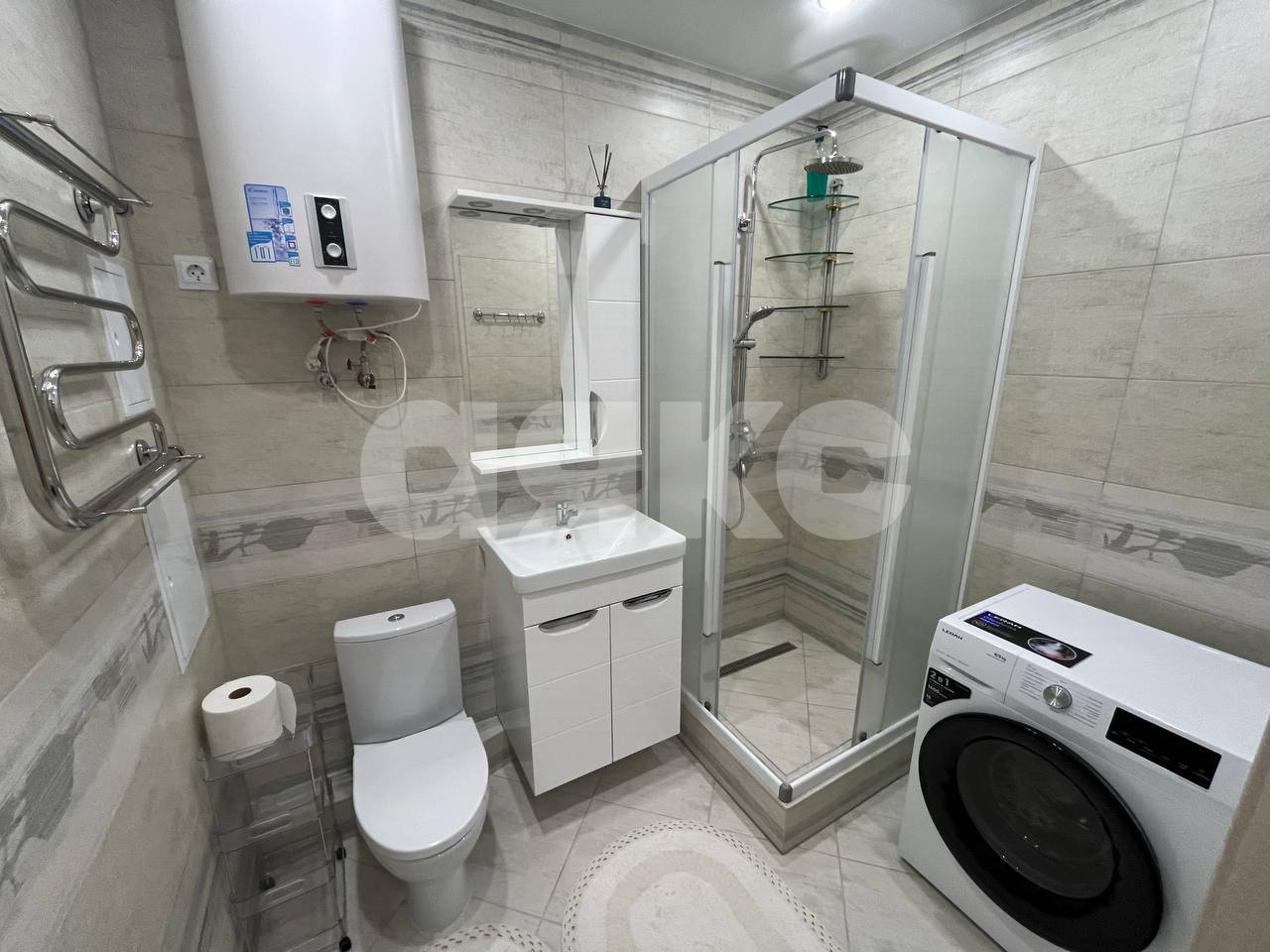 Фото №12: 1-комнатная квартира 43 м² - Анапа, жилой комплекс Резиденция Высокий Берег, мкр. жилой комплекс Резиденция Высокий Берег, ул. Ивана Голубца, 147к3