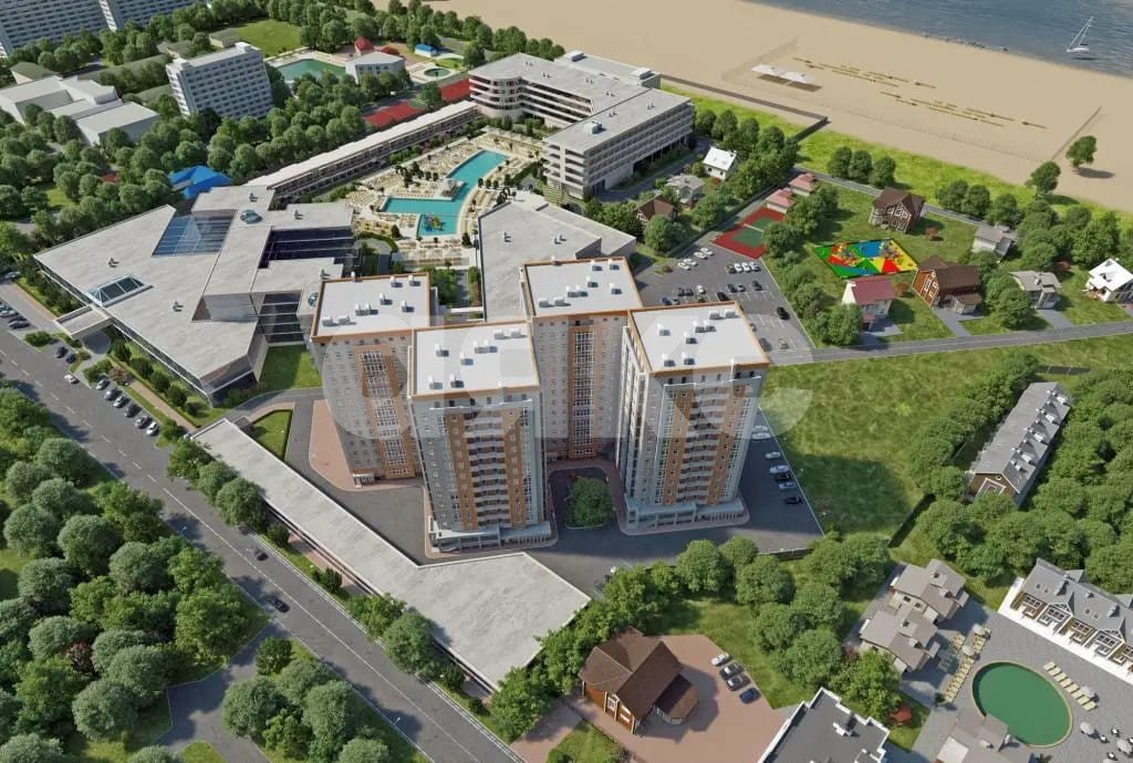 Фото №19: Апартаменты 38 м² - Анапа, пр-кт Пионерский, 57к4