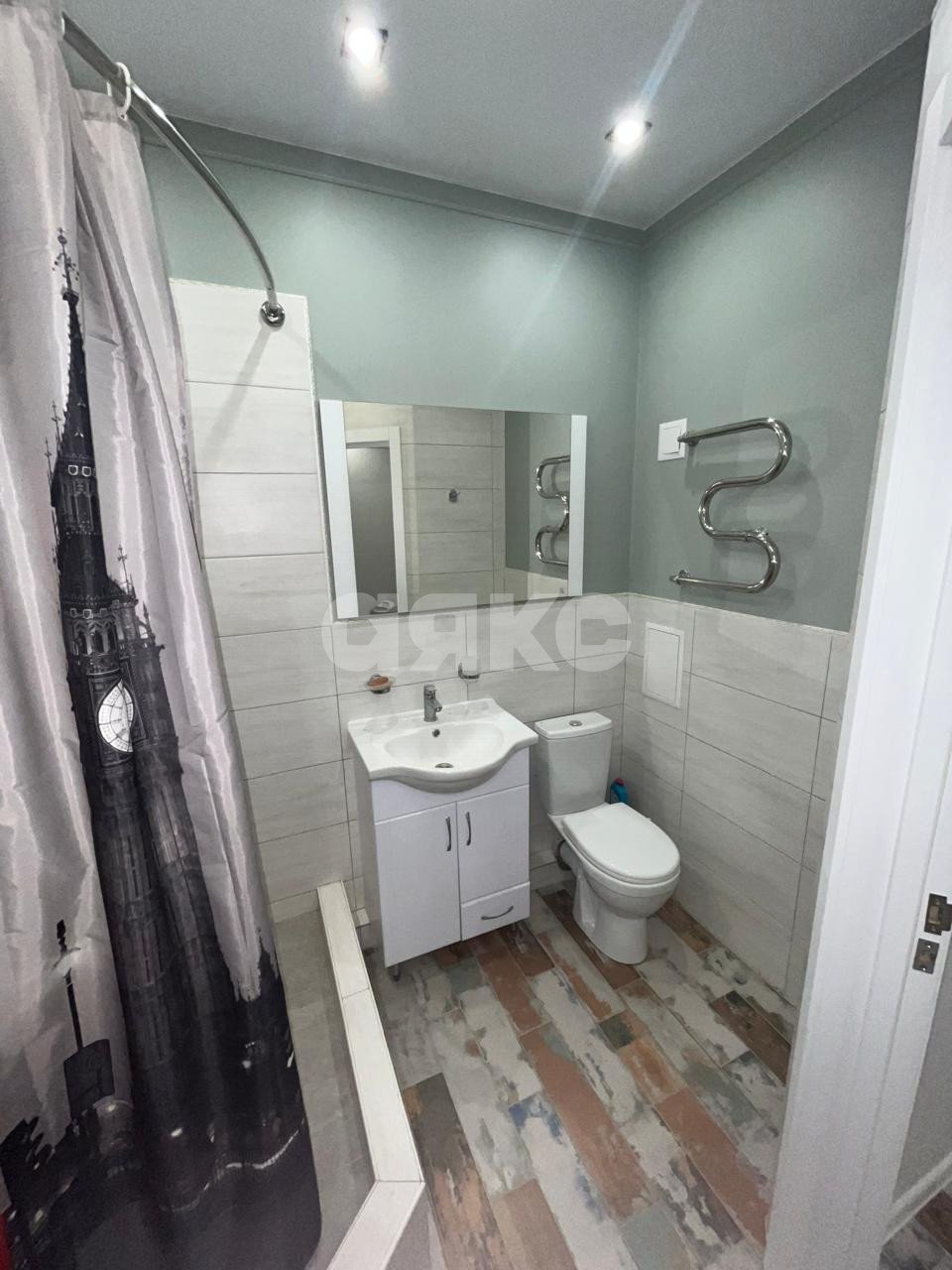 Фото №10: 1-комнатная квартира 34 м² - Анапа, жилой комплекс Резиденция Высокий Берег, мкр. жилой комплекс Резиденция Высокий Берег, ул. Ивана Голубца, 147к3