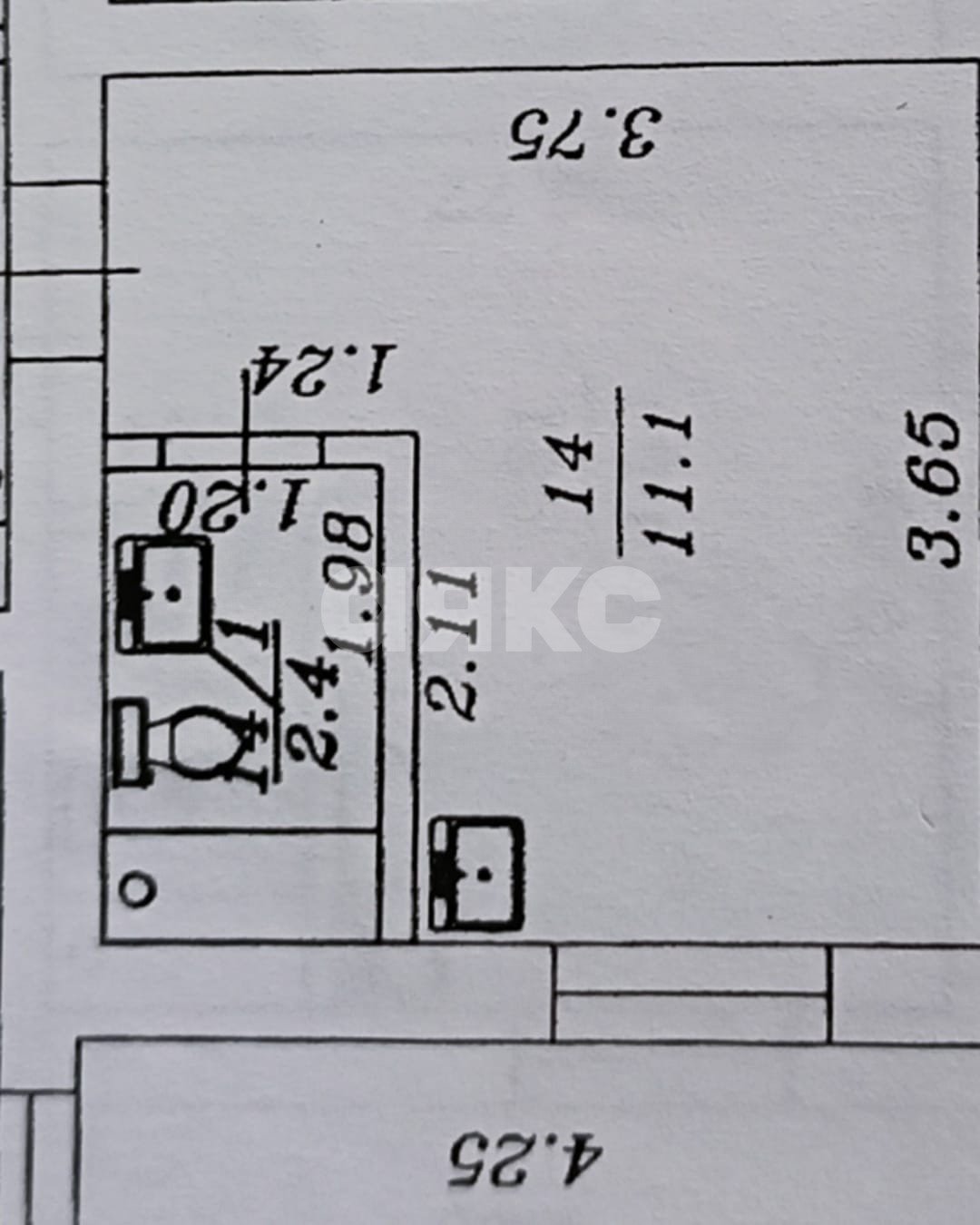 Фото №13: Студия 15 м² - Анапа, ул. Кирова, 76