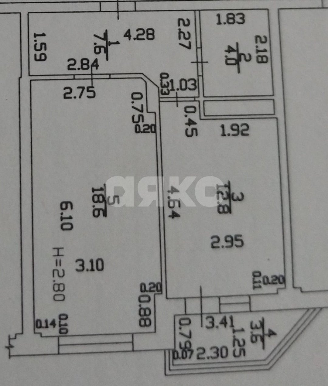 Фото №12: 1-комнатная квартира 46 м² - Анапа, жилой комплекс Лазурный, мкр. Алексеевка, ул. Лазурная, 10к1