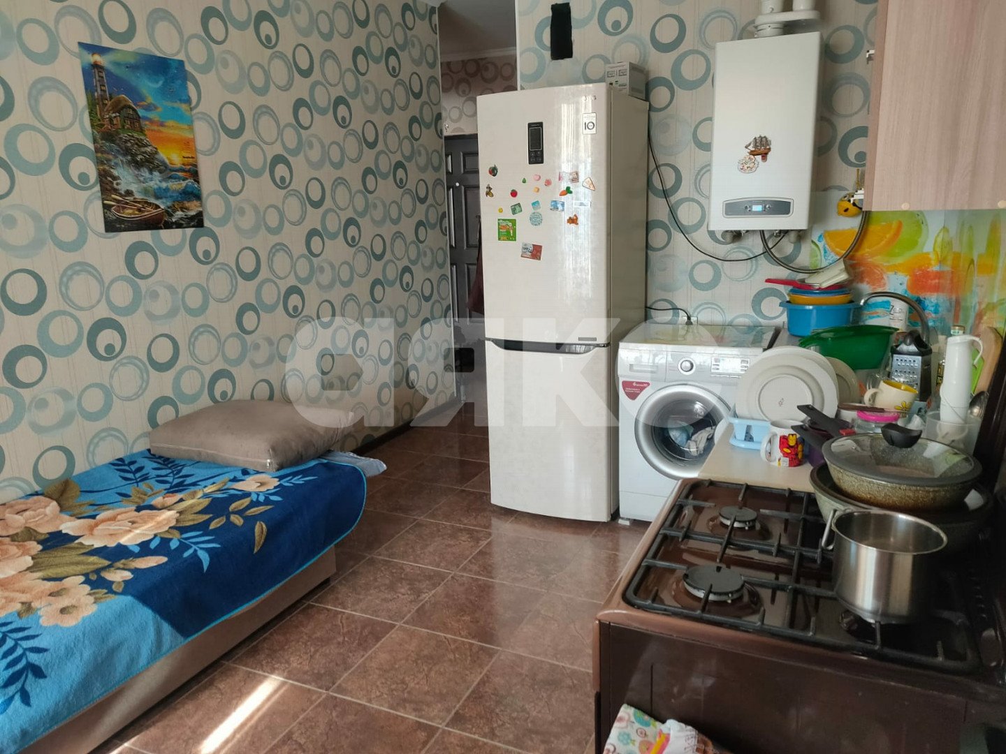 Фото №5: 1-комнатная квартира 46 м² - Анапа, жилой комплекс Лазурный, мкр. Алексеевка, ул. Лазурная, 10к1