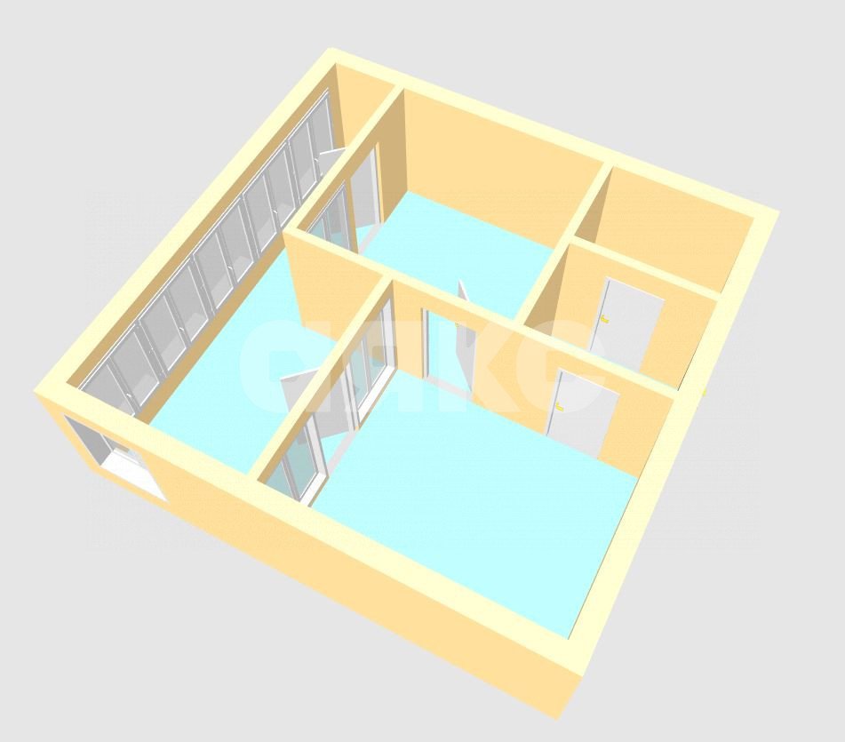 Фото №27: 1-комнатная квартира 53 м² - Анапа, ул. 40 лет Победы, 1Б
