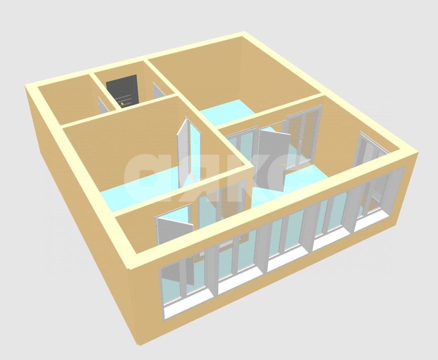 Фото №26: 1-комнатная квартира 53 м² - Анапа, ул. 40 лет Победы, 1Б