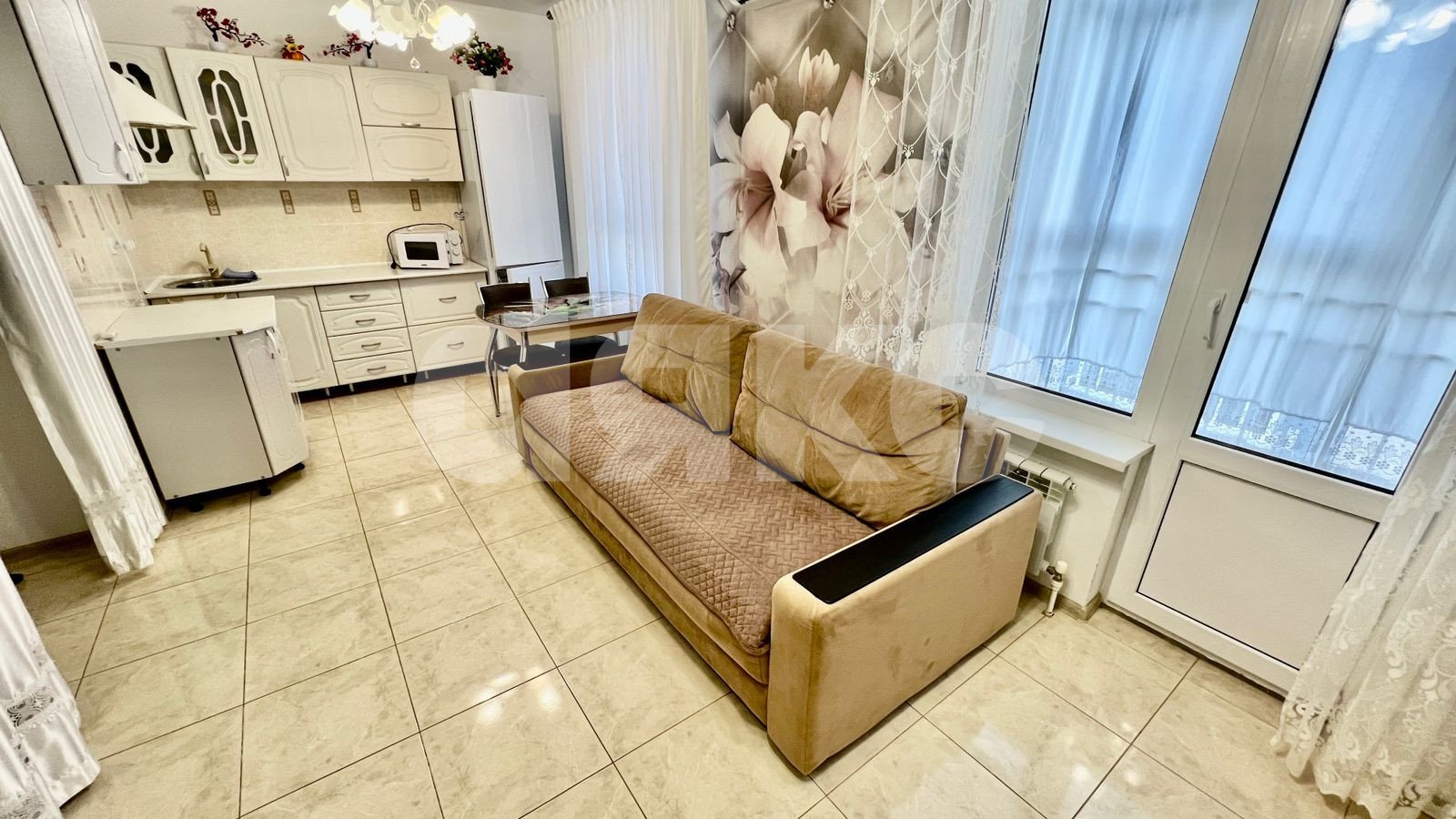 Фото №7: 1-комнатная квартира 37 м² - Анапа, Парковый, ЖК Времена Года, Парковый, мкр. жилой комплекс Времена Года, ул. Анапское шоссе, 6к1