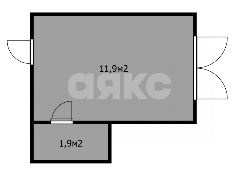 Фото №20: Студия 13 м² - Сукко, ул. Рекордная, 10