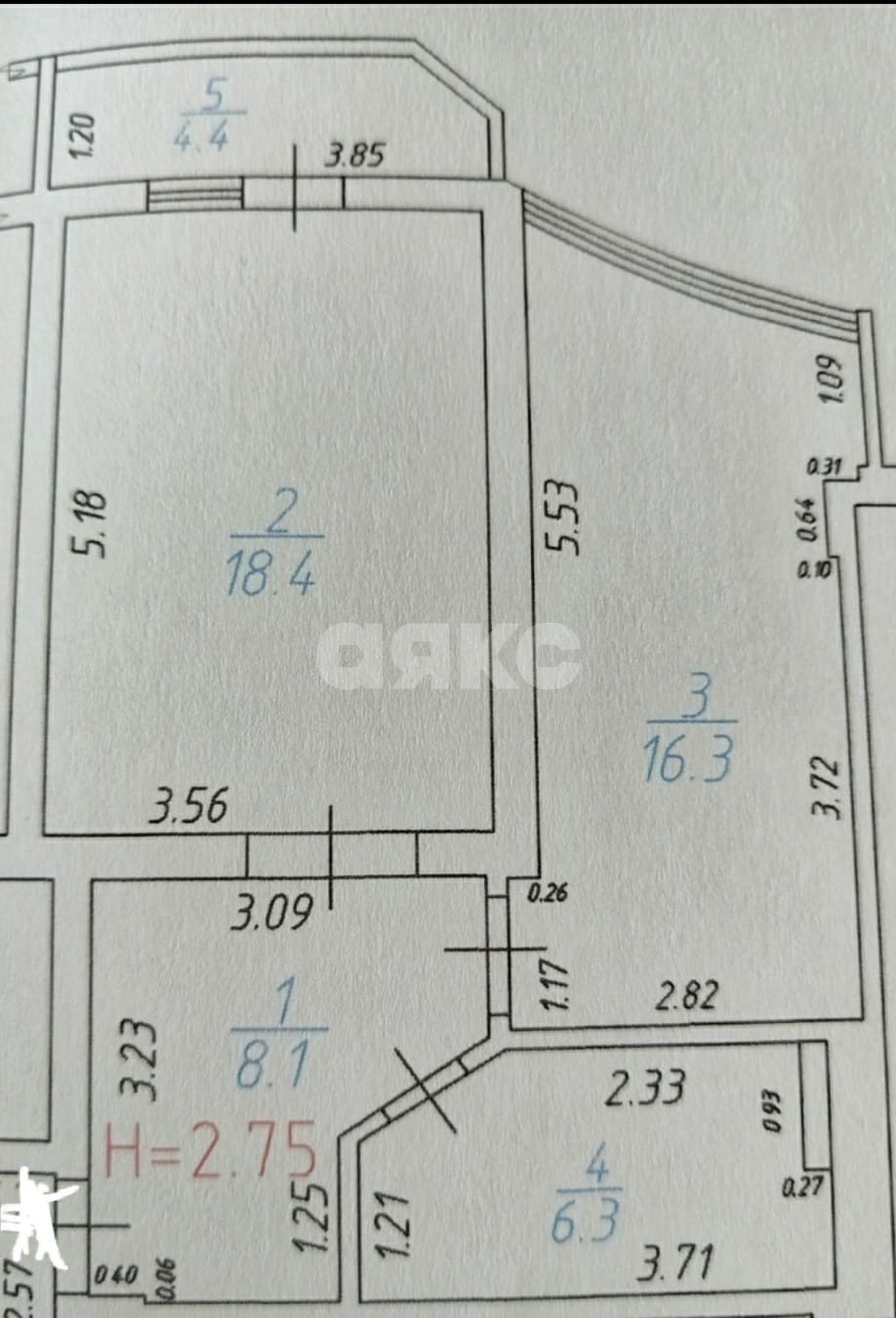 Фото №22: 1-комнатная квартира 49 м² - Анапа, ул. Промышленная, 9к2