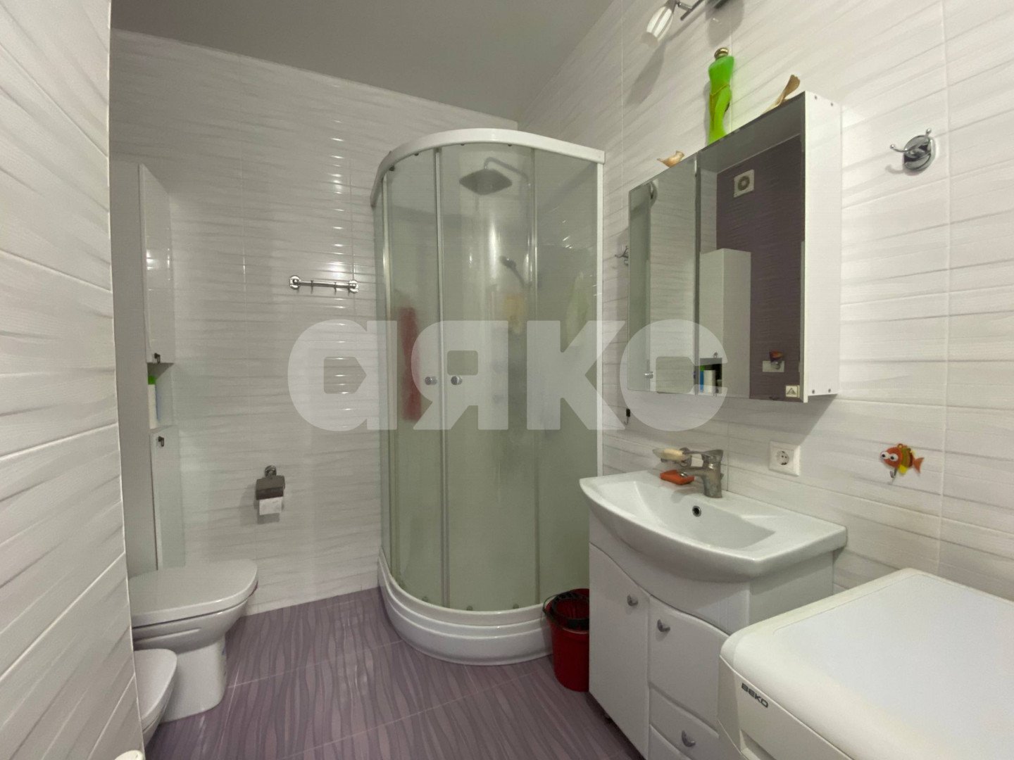 Фото №15: 2-комнатная квартира 54 м² - Анапа, ЖК Стройград, жилой комплекс Стройград, мкр. жилой комплекс Стройград, ул. Ленина, 178к1