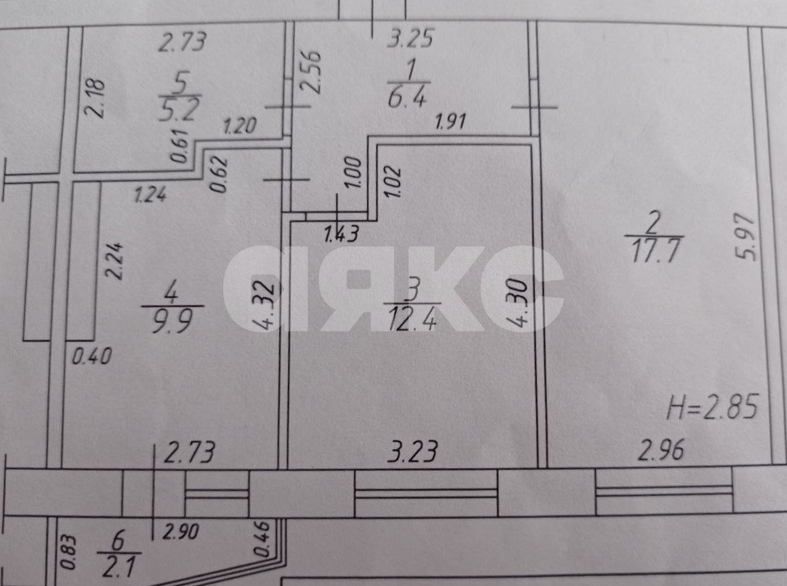 Фото №25: 2-комнатная квартира 54 м² - Анапа, ЖК Стройград, жилой комплекс Стройград, мкр. жилой комплекс Стройград, ул. Ленина, 178к1