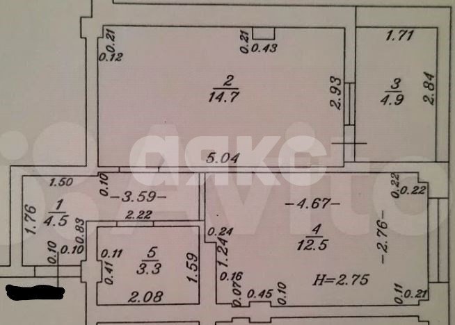 Фото №14: 1-комнатная квартира 40 м² - Анапа, ул. 40 лет Победы, 114