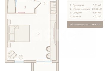 Фото №1: Студия 36 м² - Анапа, ул. Таманская, 171