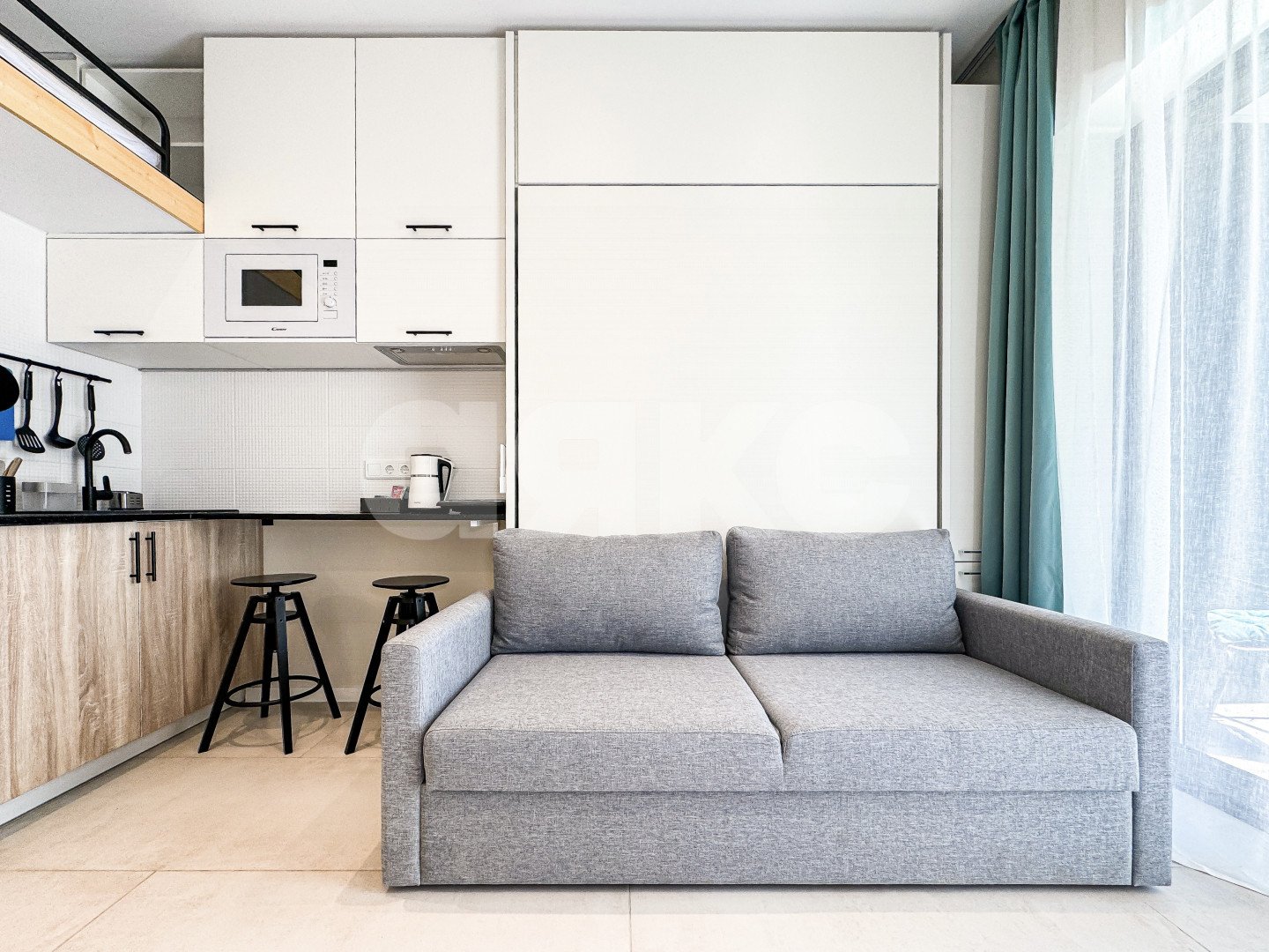 Фото №2: Студия 21 м² - Анапа, пр-кт Пионерский, 20