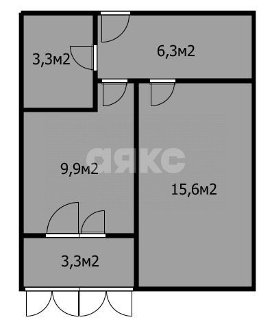 Фото №21: 1-комнатная квартира 38 м² - Анапа, ЖК Молодёжный, Парковый, жилой комплекс Молодёжный, Парковый, мкр. жилой комплекс Молодёжный, ул. Парковая, 60к3