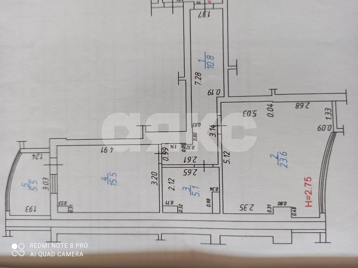 Фото №10: 1-комнатная квартира 60 м² - Анапа, ул. Промышленная, 9к2